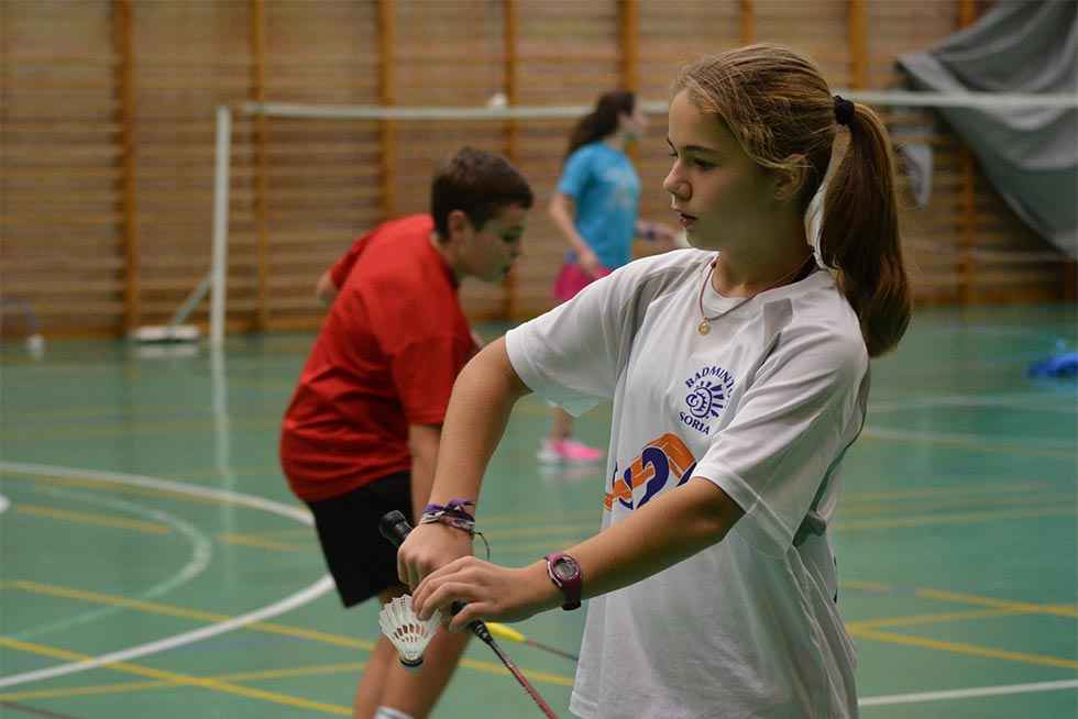 Doble cita para el bádminton soriano