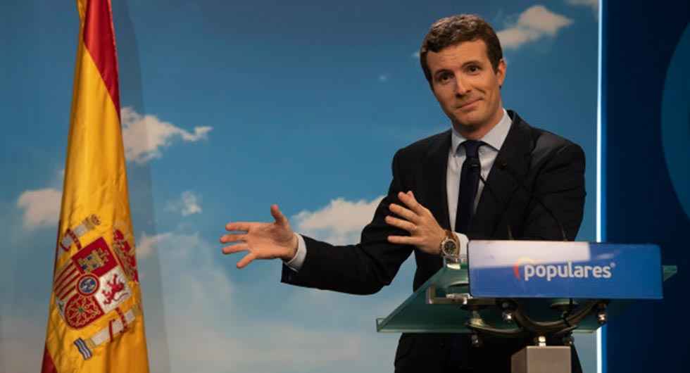 Casado se reúne con los afiliados del PP de Soria