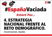 La Cámara se moviliza con manifestación "España vaciada"