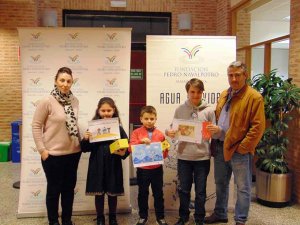 Entrega de los premios del concurso infantil "Dibujos del Agua"