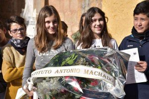 Los alumnos del Machado homenajean el 22 de febrero al poeta universal