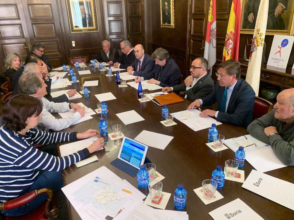 Una plataforma para impulsar corredor Soria-Torralba-Castejón Una plataforma para impulsar corredor Soria-Torralba-Castejón