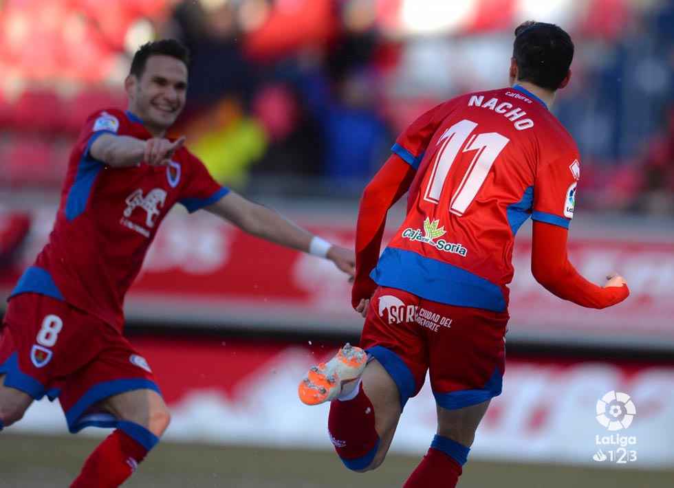 Nacho, tres temporadas más con el Numancia Nacho, tres temporadas más con el Numancia