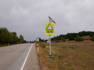 La DGT instala un cruce inteligente en acceso a Berlanga La DGT instala un cruce inteligente en acceso a Berlanga
