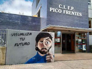 David Gatta vuelve a sorprender con su arte al Pico Frentes David Gatta vuelve a sorprender con su arte al Pico Frentes