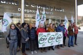 CSIF se moviliza para reclamar las 35 horas a la Junta