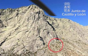 Rescatada una senderista herida en la sierra de Gredos