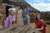 Jornada de reconstrucción histórica en el yacimiento de Numancia Jornada de reconstrucción histórica en el yacimiento de Numancia