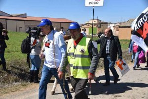 El alcalde de Torrubia de Soria emprende marcha a Calatayud