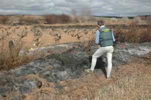 Investigados dos ancianos por provocar incendio en Carrascosa de Abajo