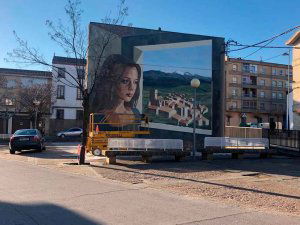 Ólvega embellece el municipio con murales Ólvega embellece el municipio con murales