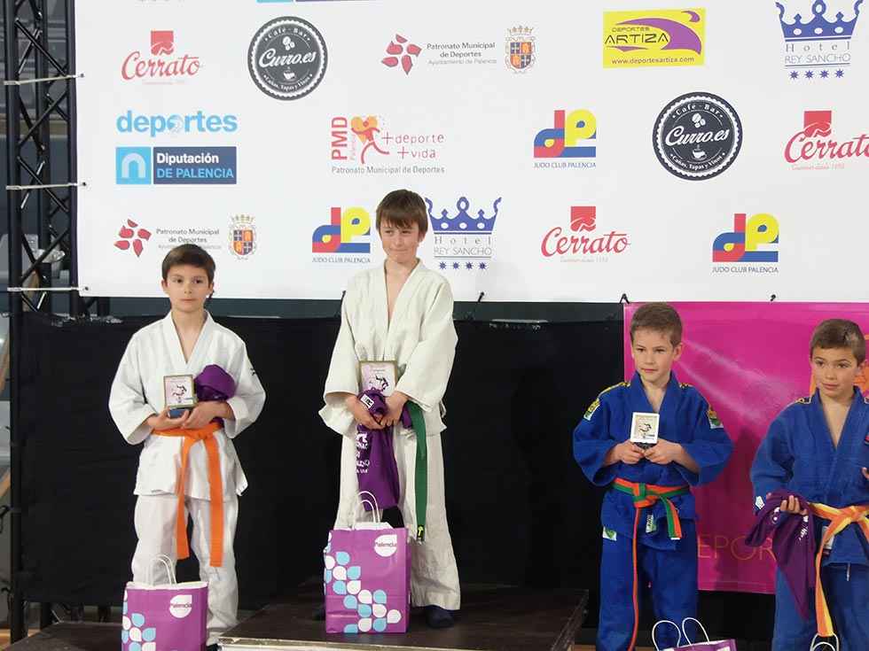 Destacada participación de los judokas sorianos en Palencia