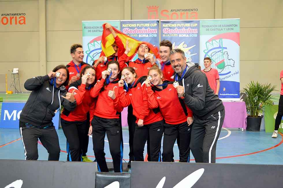 España, campeona de la Nations Future Cup de Bádminton España, campeona de la Nations Future Cup de Bádminton