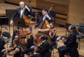  Concierto de la formación de cuerda de la OSCyL, en el colegio Santa Isabel