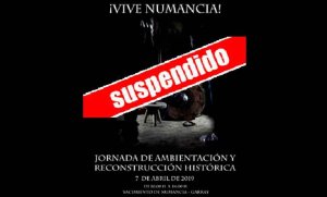 Suspendida la jornada de recreación en Numancia