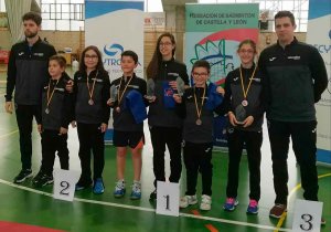 Protagonismo del Club Valonsadero Bádminton en Laguna de Duero