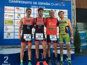 Loizate y Benito, campeones de España de Duatlón en Soria