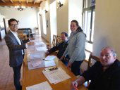 Antón y Cabezón coinciden en animar a votar a los sorianos Antón y Cabezón coinciden en animar a votar a los sorianos
