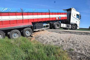 Tres horas de retenciones en la N-122 Tres horas de retenciones en la N-122