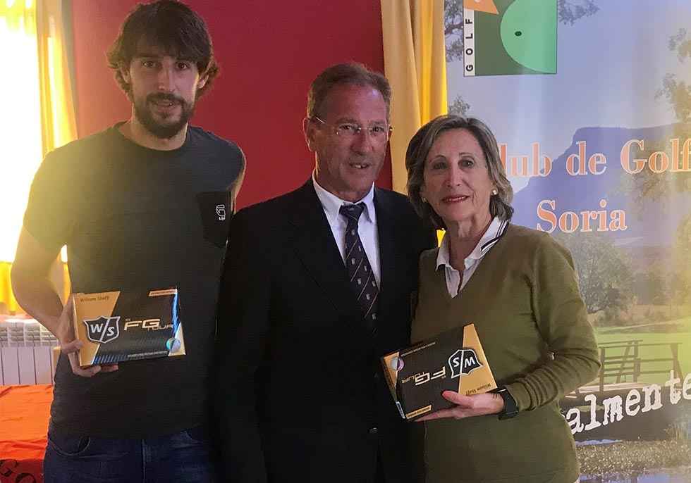 De Pablo y Martínez, ganadores provinciales de golf De Pablo y Martínez, ganadores provinciales de golf