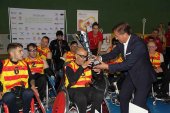 Cataluña gana el campeonato de rugby en silla de ruedas