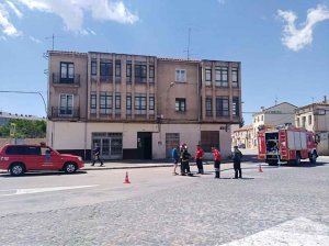 Incendio en una vivienda de Almazán