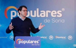 Mañueco se compromete a alzar la voz para reivindicar Soria Mañueco se compromete a alzar la voz para reivindicar Soria
