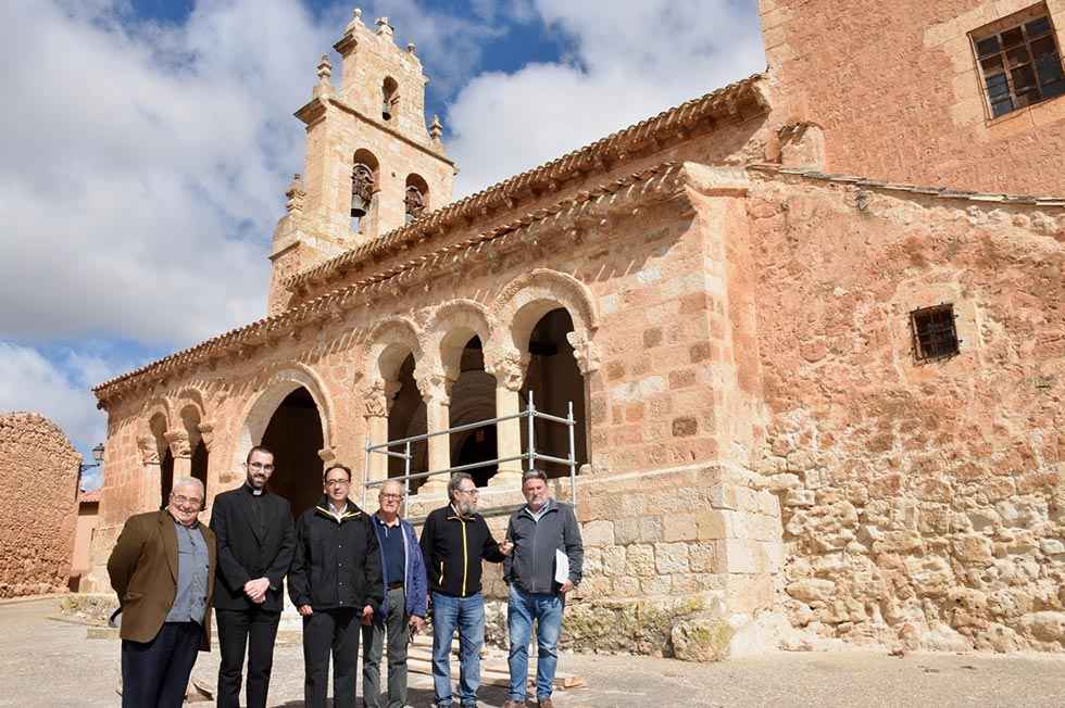 La Junta avanza en restauración de iglesia de Rejas de San Esteban La Junta avanza en restauración de iglesia de Rejas de San Esteban