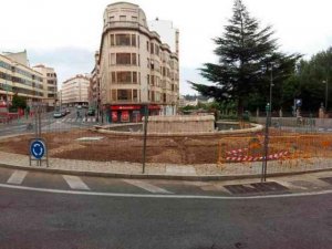 Segunda fase de obras para mejorar la rotonda de El Espolón