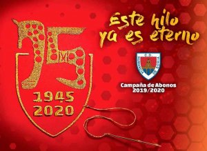 El 75 aniversario marca la campaña de abonados del Numancia