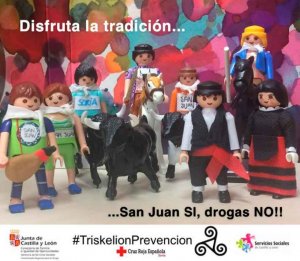 Cruz Roja conciencia y orienta sobre prevención de drogas en San Juan