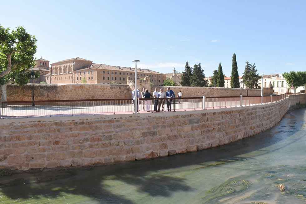 La Junta termina reparación de márgenes del Jalón en Santa María de Huerta La Junta termina reparación de márgenes del Jalón en Santa María de Huerta