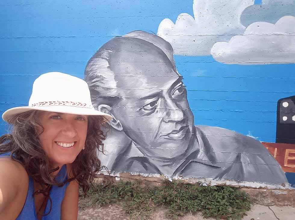 Tardelcuende refleja en un mural sus señas de identidad Tardelcuende refleja en un mural sus señas de identidad
