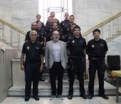 Diez nuevos agentes de la Policía hacen sus prácticas en Soria