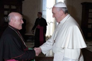 Monseñor Vicente Jiménez Zamora, en Congregación Vaticana de la Vida Consagrada