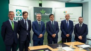 Iberdrola y Caja Rural de Soria promueven un parque eólico en Buniel