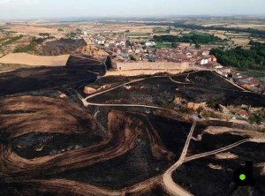 San Esteban de Gormaz agradece la movilización ciudadana para extinguir incendio