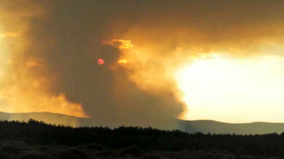 La BRIF de Lubia, desplegada en el incendio de Segovia La BRIF de Lubia, desplegada en el incendio de Segovia