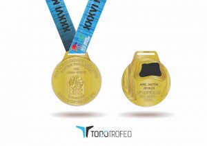 Una medalla especial para la media maratón Abel Antón