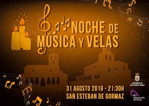 Programa para una noche de Música y Velas en San Esteban de Gormaz