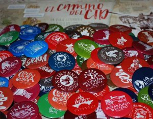 El Camino del Cid cebra 500 puntos de sellado con colección de chapas