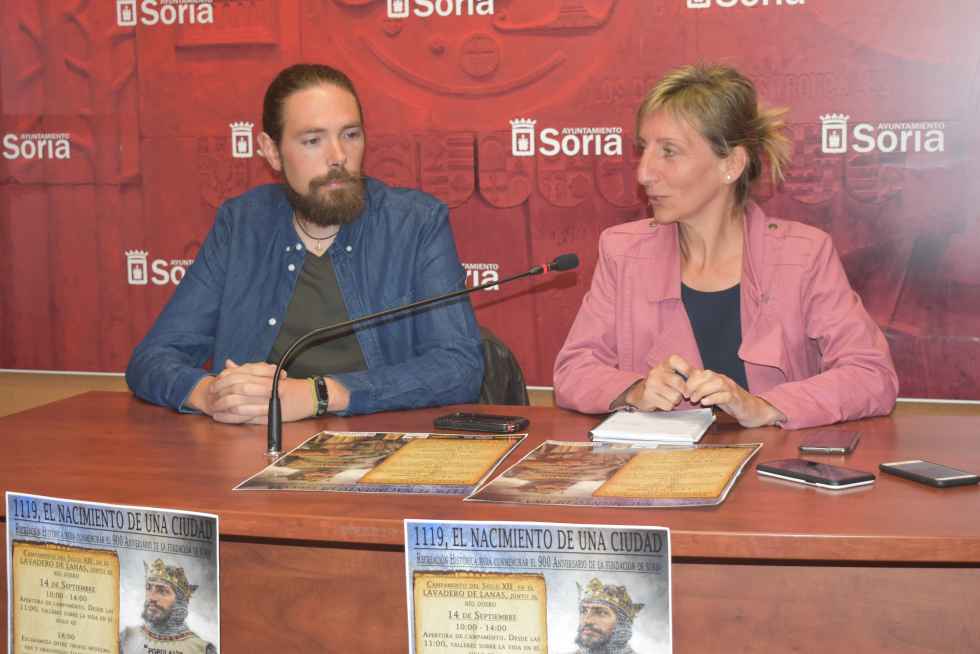 Una recreación histórica para recordar 900 años de la fundación de Soria Una recreación histórica para recordar 900 años de la fundación de Soria