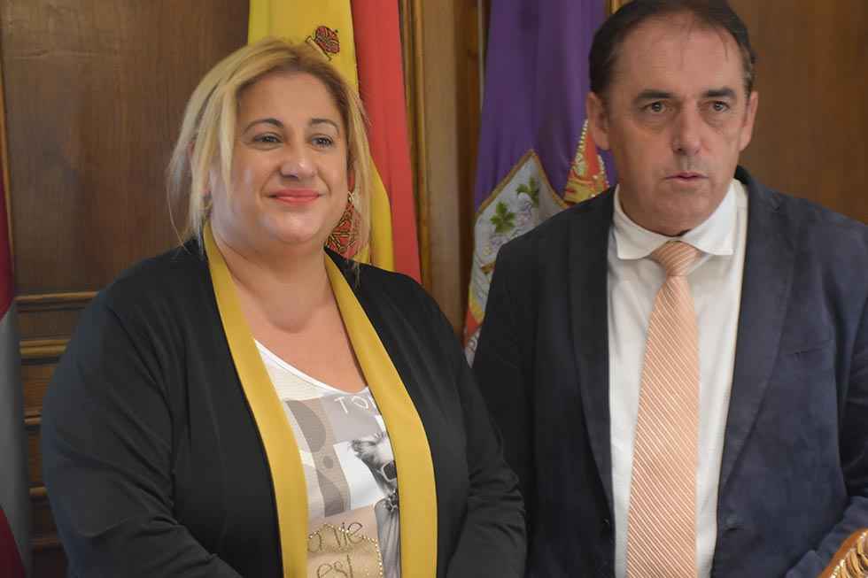 Visita institucional de la nueva delegada territorial a la Diputación Visita institucional de la nueva delegada territorial a la Diputación
