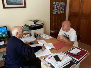 Firmado el contrato para intervenir en la iglesia de San Pedro Firmado el contrato para intervenir en la iglesia de San Pedro