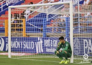 Extremadura-Numancia: 0-0 y Dani Barrio de portero