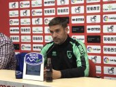 Carrión: "Habrá que estar al 100 por ciento frente al Huesca"