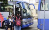 Casi la mitad de las rutas de transporte escolar son compartidas