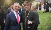 El Numancia, en la recepción del embajador de Indonesia