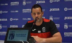 Mere Hermoso: "el Numancia es un equipo bien trabajado y ordenado"