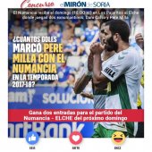 Gana dos entradas para ver el Numancia-Elche